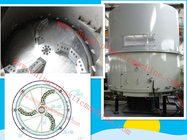 Horizontal water-ring LDPE film granulation machine HDPE film pelletizing machinery