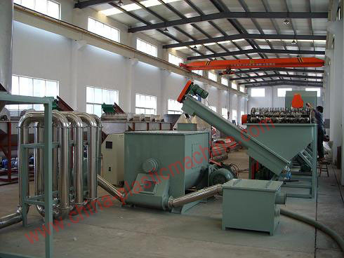 PP PE film recycling washing machine line