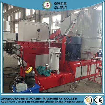 PE film Two step single screw extrusion palletizing machine